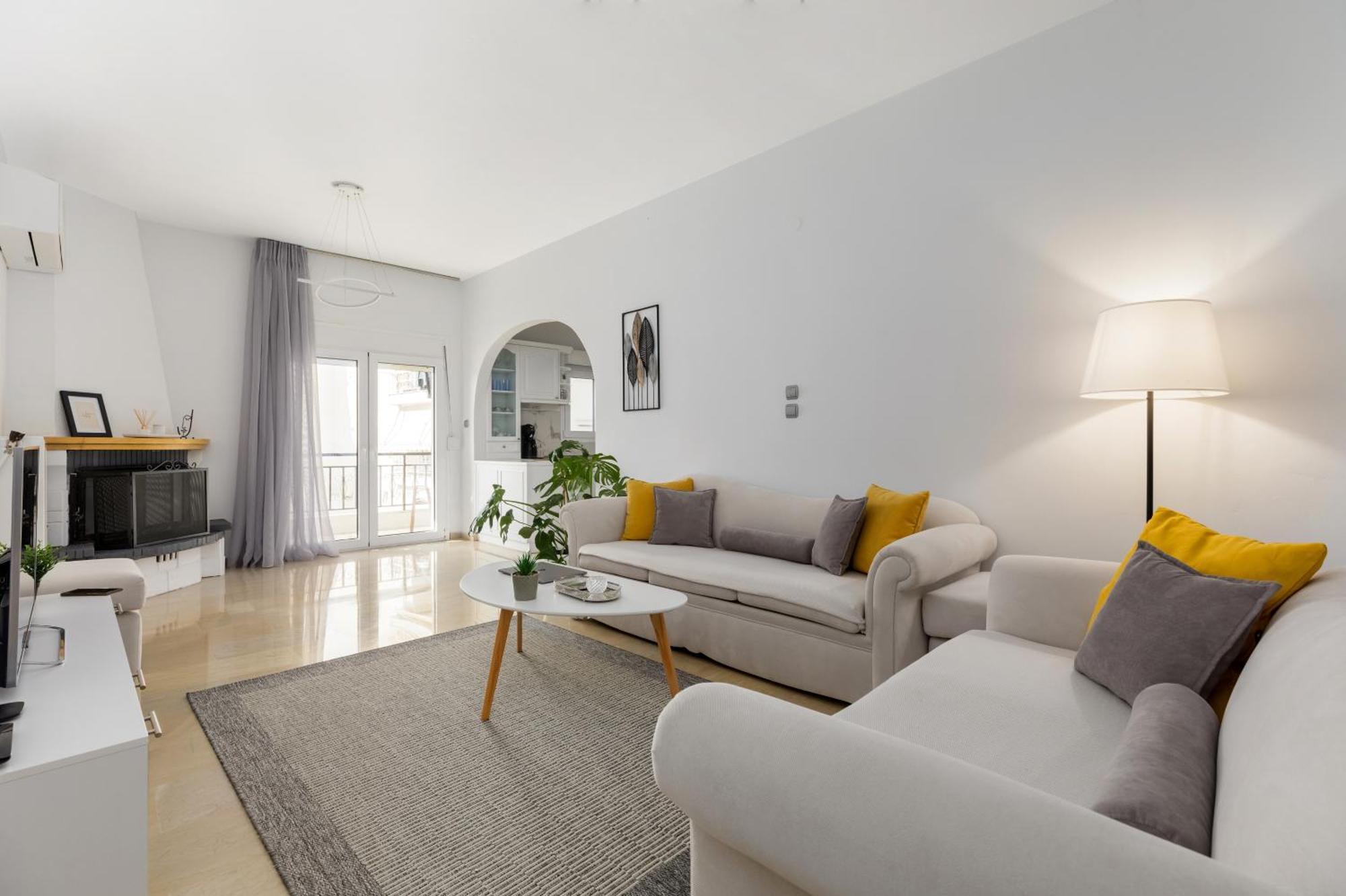 53 Central Luxury Apartment Kalamaria Saloniki Zewnętrze zdjęcie